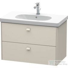Duravit Brioso 82 cm-es alsó szekrény D-Code mosdóhoz, matt taupe színben BR414609191 ( BR41460 ) fürdőszoba bútor
