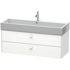 Duravit Brioso szekrény 118.4x45.9x44.2 cm Függesztett, mosdó alatti fehér BR415701818 fürdőszoba bútor