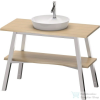 Duravit CAPE COD 1120x570 mm-es fém állvány,Vintage Oak Solid wood CC953209595