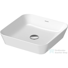 Duravit CAPE COD 430x430 mm-es ráültethető mosdó,fehér/szatén fehér matt 2340432600 szaniter