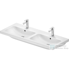 Duravit D-CODE 120x48 cm-es fali dupla mosdó, fehér 24001200002 szaniter