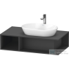 Duravit D-NEO 100x55 cm-es függesztett szekrény,Graphite Matt Decor DE495904949