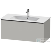 Duravit D-NEO 1010x462 mm-es 1 fiókos alsószekrény 233610 mosdóhoz,Concrete Grey Matt Decor DE426300707
