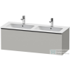 Duravit D-NEO 1280x462 mm-es 1 fiókos alsószekrény 233613 mosdóhoz,Concrete Grey Matt Decor DE426500707