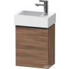 Duravit D-NEO 364x222 mm-es 1 ajtós függesztett szekrény 072438 mosdóhoz,balos, Natural Walnut Decor DE4218L7979