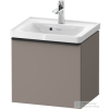 Duravit D-NEO 484x372 mm-es 1 fiókos alsószekrény 074250 mosdóhoz,Basalt Matt Decor DE4248043430000