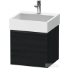 Duravit D-NEO 484x442 mm-es,1 fiókos függesztett szekrény 235050 mosdóhoz,Black Oak DE427001616