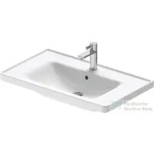 Duravit D-NEO 800x480 mm-es bútorral aláépíthető mosdó, matt fehér 2367803200 szaniter