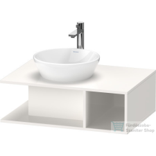 Duravit D-NEO 800x550 mm-es mosdó alá építhető alsószekrény,White High Gloss Decor DE492802222 fürdőszoba bútor