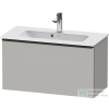 Duravit D-NEO 810x372 mm-es,1 fiókos függesztett szekrény 234283 mosdóhoz,Concrete Grey Matt Decor DE426900707