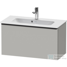 Duravit D-NEO 810x372 mm-es,1 fiókos függesztett szekrény 234283 mosdóhoz,Concrete Grey Matt Decor DE426900707 fürdőszoba bútor
