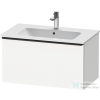Duravit D-NEO 810x462 mm-es 1 fiókos alsószekrény 233683,234583,vagy 234683 mosdóhoz,White Matt Decor DE426201818