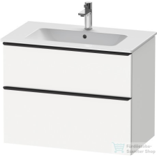 Duravit D-NEO 810x462 mm-es 2 fiókos függesztett szekrény 233683XXX mosdóhoz,White Matt Decor DE436201818 fürdőszoba bútor