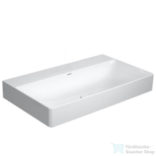 Duravit DURASQUARE 80x47 cm-es bútorral aláépíthető mosdó csaplyuk nélkül,2353800070 szaniter