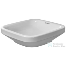 Duravit DURASTYLE 43x43 cm-es ráültethető mosdó Wondergliss bevonattal 03494300001 szaniter
