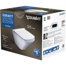  Duravit DuraStyle Falra Szerelhető WC - Fehér szaniter