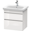 Duravit DuraStyle szekrény 58x44.8x61 cm Függesztett, mosdó alatti fehér DS648002222