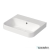 Duravit HAPPY D.2 PLUS 50x40 cm-es ráültethető csiszolt mosdó csaplyuk nélkül,fehér 2360500060