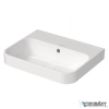 Duravit HAPPY D.2 PLUS 60x46 cm-es ráültethető csiszolt mosdó csaplyuk nélkül,fehér 2360600060