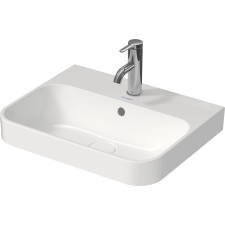 Duravit Happy D.2 Plus mosdótál 50x40 cm négyszögletes fehér 2360500000 fürdőkellék