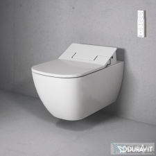 Duravit HAPPY D.2 SensoWash fali WC öblítőperem nélkül,Wondergliss bevonattal,25505900001 szaniter