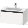 Duravit KETHO.2 81x48 cm-es, 1 fiókos fali szekrény, 233683XXX mosdóhoz, matt fehér K25063018180000