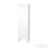 Duravit L-CUBE 132x40x24,3 cm-es, fali, 1 ajtós kiegészítő bútor láb nélkül, balos, matt fehér LC1168L1818