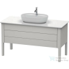 Duravit LUV 1338x570 mm-es 2 fiókos alsószekrény mosdópulthoz,Nordic White Satin Matt Lacquer LU956603939