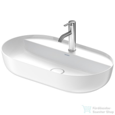 Duravit LUV 700x400 mm-es ráültethető mosdó,fehér/szatén fehér matt 0380702600 szaniter