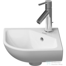 Duravit ME BY STARCK 43,5x38 cm-es sarokkézmosó Wondergliss bevonattal,07224300001 szaniter