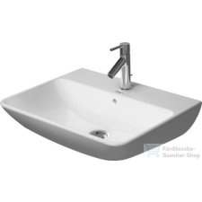 Duravit ME BY STARCK 60x46 cm-es mosdó,White Satin Matt 2335603200 szaniter
