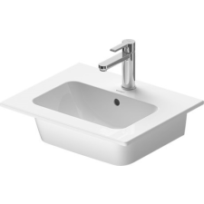 Duravit ME by Starck - Bútormosdó 530x430 mm, WonderGliss-szel, fehér szaniter