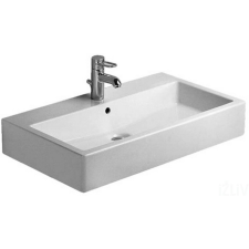Duravit Mosdó Duravit Vero 80x47 cm fehér színben fényes felülettel középső nyílással 0454800000 szaniter