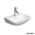 Duravit Mosdókagyló Duravit Me By Starck fehér 45x32 cm 0719450000
