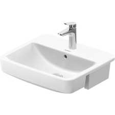 Duravit No. 1 mosdótál 55x46 cm félkör alakú fehér 03765500002 fürdőkellék