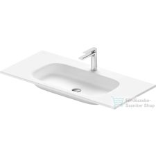 Duravit SIVIDA 102x48,5 cm-es beépíthető mosdó, matt szatén fehér 2650023200 szaniter