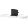 Duravit SIVIDA 40x11,5 cm-es polc Sivida tükörhöz fekete tartóval, matt fehér SV74300BD220000