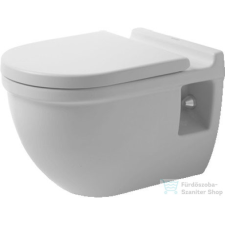 Duravit STARCK 3 komfort mélyöblítésű fali wc Wondergliss bevonattal,22150900001 szaniter
