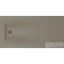 Duravit SUSTANO 160x80 cm-es zuhanytálca szifon nélkül, matt greige 720284640000000 kád, zuhanykabin