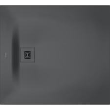 Duravit Sustano Zuhanytálca DuraSolid® matt sötétszürke 100x90 cm kád, zuhanykabin
