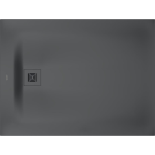 Duravit Sustano Zuhanytálca DuraSolid® matt sötétszürke 120x90 cm kád, zuhanykabin