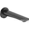Duravit TULUM 171 mm-es kádkifolyó, matt fekete TU5240010046