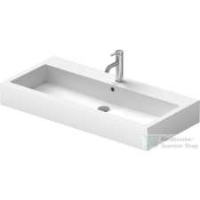 Duravit Vero 100x47 cm-es csiszolt aljú mosdó Wondergliss bevonattal,04541000271 szaniter