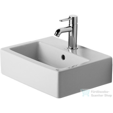 Duravit VERO 45x35 cm-es csiszolt kézmosó Wondergliss bevonattal,07044500271 szaniter