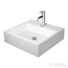 Duravit VERO AIR 50x47 cm-es csiszolt mosdó túlfolyó nélkül,Wondergliss bevonattal,23505000711 szaniter