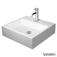 Duravit VERO AIR 50x47 cm-es ráültethető mosdó túlfolyó nélkül,Wondergliss bevonattal,23525000411 szaniter