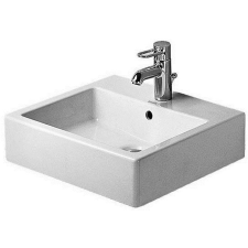 Duravit Vero mosdótál 50x47 cm négyszögletes fehér 04545000271 fürdőkellék
