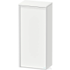 Duravit VITRIUM 89,9x40x26,2 cm-es 1 ajtós magas szekrény fehér színű fogantyúval, jobbos, matt fehér VT1355R1818000W