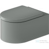Duravit VITRIUM fali WC ülőke nélkül, fényes fehér/matt világosszürke 250409FD00