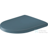 Duravit VITRIUM lecsapódásgátlós wc ülőke, matt bizánci kék/fényes fehér 002269FB00